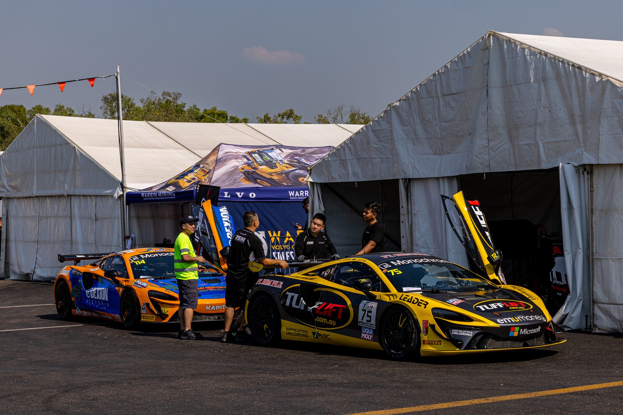 TSM pit lane